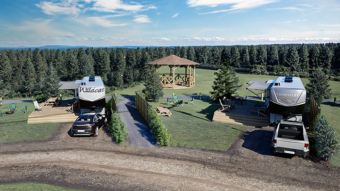 RV Village render