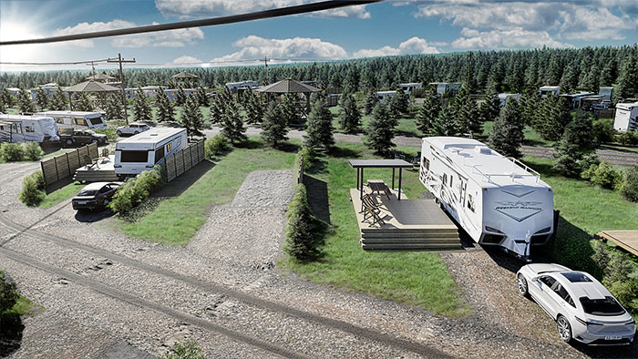 RV Village render