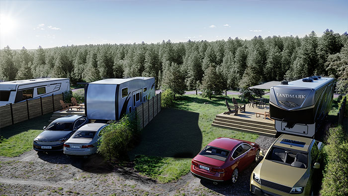 RV Village render